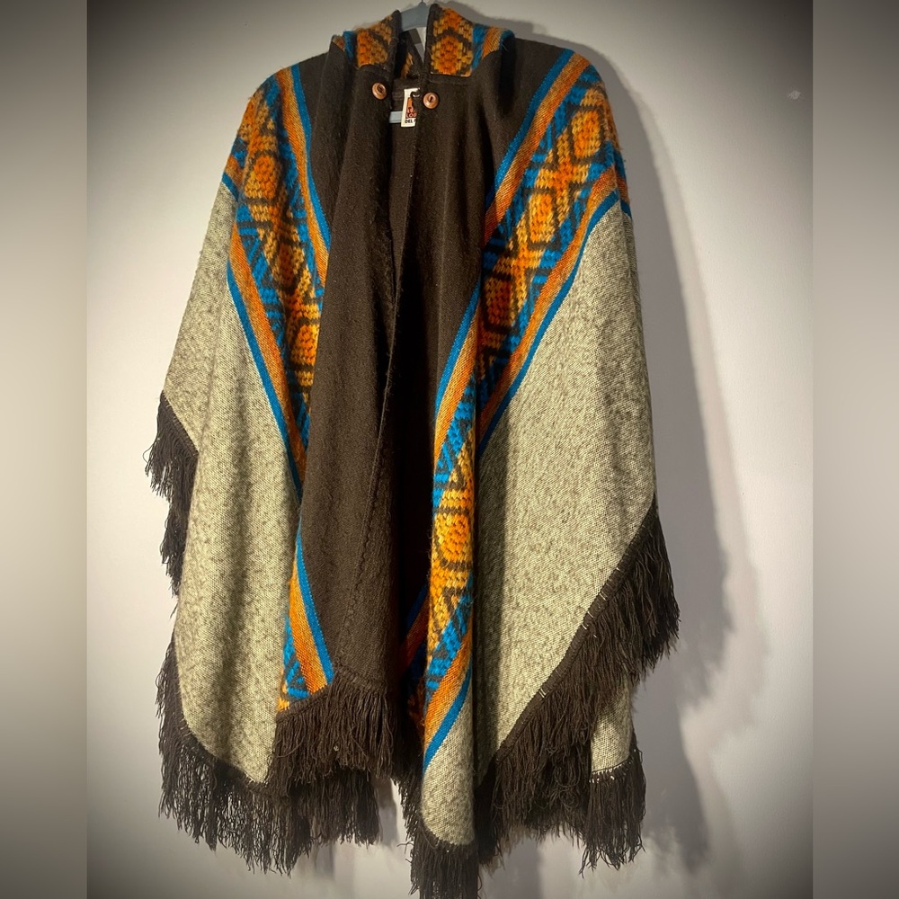 Hoodie Soft Alpaca Poncho